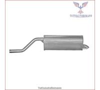 53.74.07 Silenziatore posteriore Imasaf per OPEL CORSA D