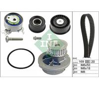 530 0078 30 INA Pompa acqua + Kit cinghie dentate per CHEVROLET,HOLDEN,OPEL,VAUX