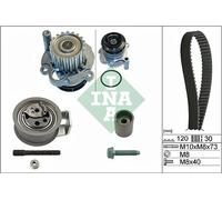 530 0091 31 INA Pompa acqua + Kit cinghie dentate per AUDI,FORD,SEAT,SKODA,VW