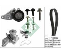 530 0140 30 INA Pompa acqua + Kit cinghie dentate per FORD,MAZDA,VOLVO