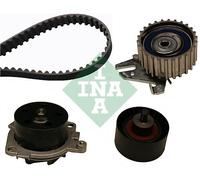 530 0227 30 INA Pompa acqua + Kit cinghie dentate per ALFA ROMEO