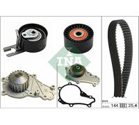 530 0615 30 INA Pompa acqua + Kit cinghie dentate per MAZDA