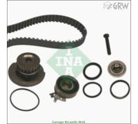 530000430 Pompa Acqua + Kit Cinghie Dentate Ina Per Daewoo Nexia Opel Vectra B A