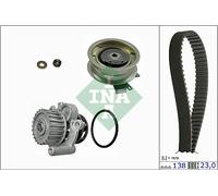 530017130 Pompa acqua + Kit cinghie dentate Schaeffler Ina