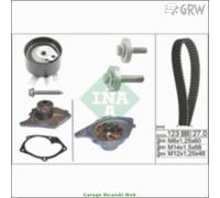 530019730 Pompa Acqua + Kit Cinghie Dentate Ina Per Nissan Micra Iii Almera Ii N