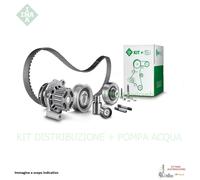 530056130 KIT DISTRIBUZIONE E POMPA ACQUA INA Alfa Fiat Lancia Opel 1.6 jtd mjet