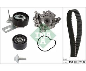 530076030 Pompa acqua + Kit cinghie dentate Schaeffler Ina