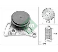531030910 Rullo tenditore, Cinghia Poly-V Schaeffler Ina