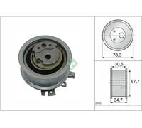 531056530 Rullo tenditore, Cinghia dentata Schaeffler Ina