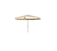 531347 Ombrellone in alluminio tondo 350cm copertura beige arredo giardino ester