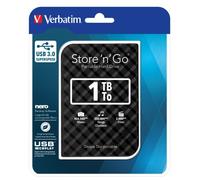 Verbatim Disco rigido portatile Store 'n' Go USB 3.0 da 1 TB Nero