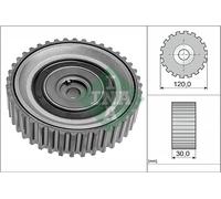 532 0443 10 INA Galoppino/Guidacinghia, Cinghia dentata per OPEL,RENAULT,VAUXHAL
