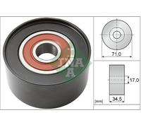 532 0542 10 INA Galoppino/Guidacinghia, Cinghia Poly-V per MAZDA