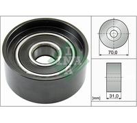 532 0588 10 INA Galoppino/Guidacinghia, Cinghia Poly-V per HONDA