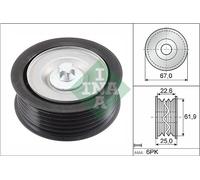 532 0866 10 INA Galoppino/Guidacinghia, Cinghia Poly-V per MERCEDES-BENZ,MERCEDE