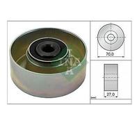 532021410 INA GALOPPINO/GUIDACINGHIA POLY-V PER CITROEN PEUGEOT