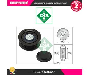532064210 Rullo tenditore, Cinghia Poly-V (MARCA-INA)..