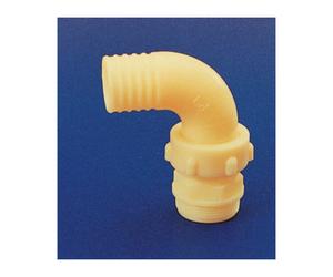 53236 Q.TA' 6 PL RACCORDO NYLON CURVO 3 D 25 MM X 1