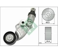 533 0128 10 INA Tendicinghia, Cinghia Poly-V per MAZDA