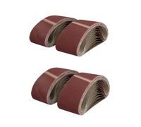 533 mm x 75 mm cinghie abrasive a grana mista cinghie di levigatura file di...