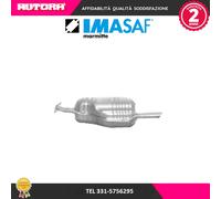 533207 Silenziatore posteriore per Opel Astra G (MARCA IMASAF)..S65
