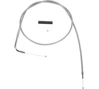 5332150B CABLE THR 50" STNLS HARLEY FLSTFI 1550 EFI FAT BOY 15TH ANN. 2005