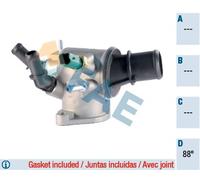 FAE 5349288 Termostato, refrigerante per ALFA ROMEO,CADILLAC,FIAT,OPEL,SAAB,SUZU