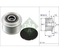 535 0053 10 INA Dispositivo ruota libera alternatore per ,NISSAN,OPEL,RENAULT,RE