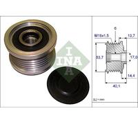 535 0202 10 INA Dispositivo ruota libera alternatore per BMW,CHEVROLET,OPEL,VAUX