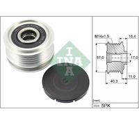535 0295 10 INA Dispositivo ruota libera alternatore per HYUNDAI,KIA
