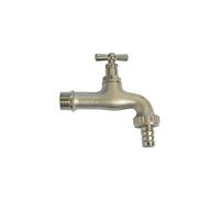 535 Rubinetto portagomma sabbiato cromato 1/2" RASTELLI