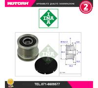 535000110 Dispositivo ruota libera alternatore (MARCA INA)..