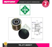 535014610 Dispositivo ruota libera alternatore (MARCA INA)..