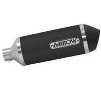 53525ANN - Terminale Scarico Arrow Urban Alluminio Dark VESPA GTS 300 (17-18)