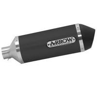 Terminale Urban alluminio Dark con fondello Dark Honda FORZA 300 2018 2019 2020