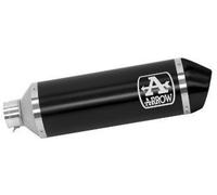 53536ANN - Terminale Scarico Arrow Urban Alluminio Dark Vespa GTS 300 (21)