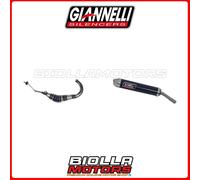53606HF+53608HF MARMITTA GIANNELLI CAGIVA MITO 125 1994-2006 CARBONIO