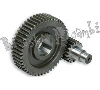 5365 - INGRANAGGI SECONDARI MALOSSI HTQ Z 17/49 PIAGGIO 125 200 BEVERLY CARNABY