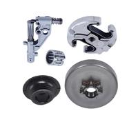 537291702 Pignone Frizione Tamburo 544180104 Gruppo Pompa Olio Compatibile con Motoseghe 455 460 461 con Cuscinetto ad Aghi a Vite Senza Fine Universale