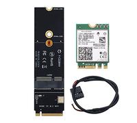 5374Mbps WiFi 6E AX210 2.4G/5Ghz/6Ghz per Bluetooth 5.2 A M Chiave NVMe SSD Port Network Wlan Wifi Adattatore