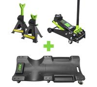 53779 SET DI 2 CAVALLETTI DA 3T+ 52148 CARRELLO + 50818 MARTINETTO IDRAULICO A C