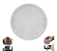 53mm Espresso Puck Screen, Reusable 0.8mm Thickness, Coffee Filter Mesh Plate for Espresso Portafilter Filter Basket (53mmFG5591M)
