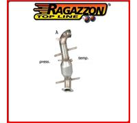 54.0095.01#8 FIAT GRANDE PUNTO + PUNTO EVO (TYP199) 2005>>2012 CATALIZZATORE GR.