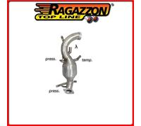 54.0226.01#2 FIAT BRAVO II (TYP198) 2007>>2014 CATALIZZATORE GR.N E TUBO SOSTITU