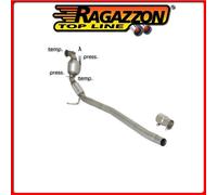 Tubo sostituzione catalizzatore Ragazzon Audi A3 8V/8VA 1.4 TFSI 90 kw