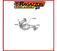 Audi Catalizzatore Gr.N e tubo sostituzione filtro antiparticolato Gr. N inox -