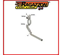 Seat Catalizzatore Gr.N e tubo sostituzione filtro antiparticolato Gr. N inox