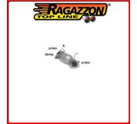 54.0270.01#1 AUDI A6 (TYP 4F) 2004>>2011 CATALIZZATORE GR. N PER ELIMINAZIONE FI