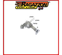 54.0273.01#1 AUDI Q5 (TYP 8R) 2008>> CATALIZZATORE GR.N E TUBO SOSTITUZIONE FIL