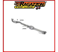 54.0291.01#2 OPEL ASTRA J CATALIZZATORE GR. N PER ELIMINAZIONE FILTRO ANTIPARTIC